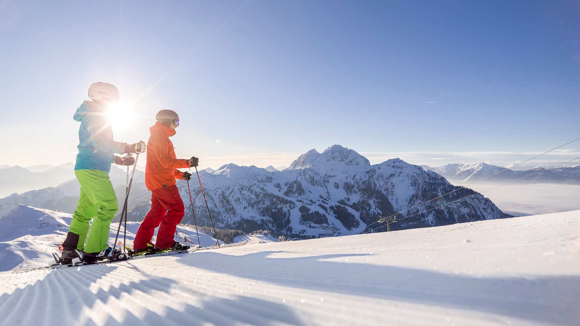 Skispaß am Nassfeld Skiurlaub All In direkt an der Piste