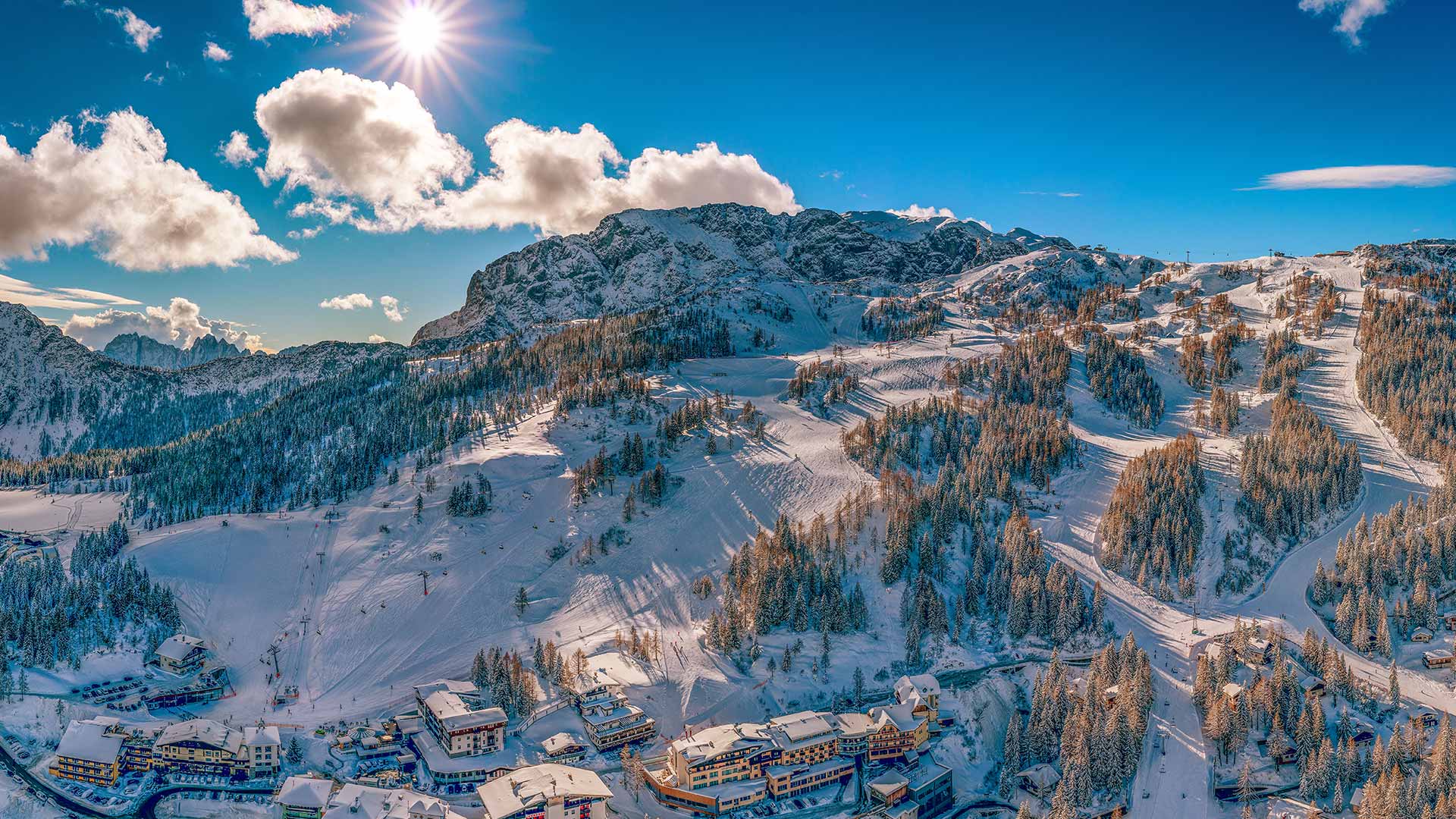 Familienhit Nassfeld Skiurlaub All In direkt an der Piste